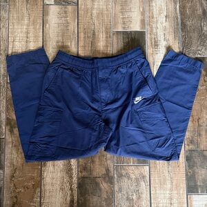 Nike Sportswear Navy Blue Cargo Pants - Size Large